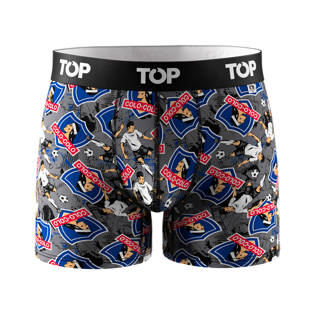 Bóxer Medio Algodón Colo-Colo Pack 3 C9