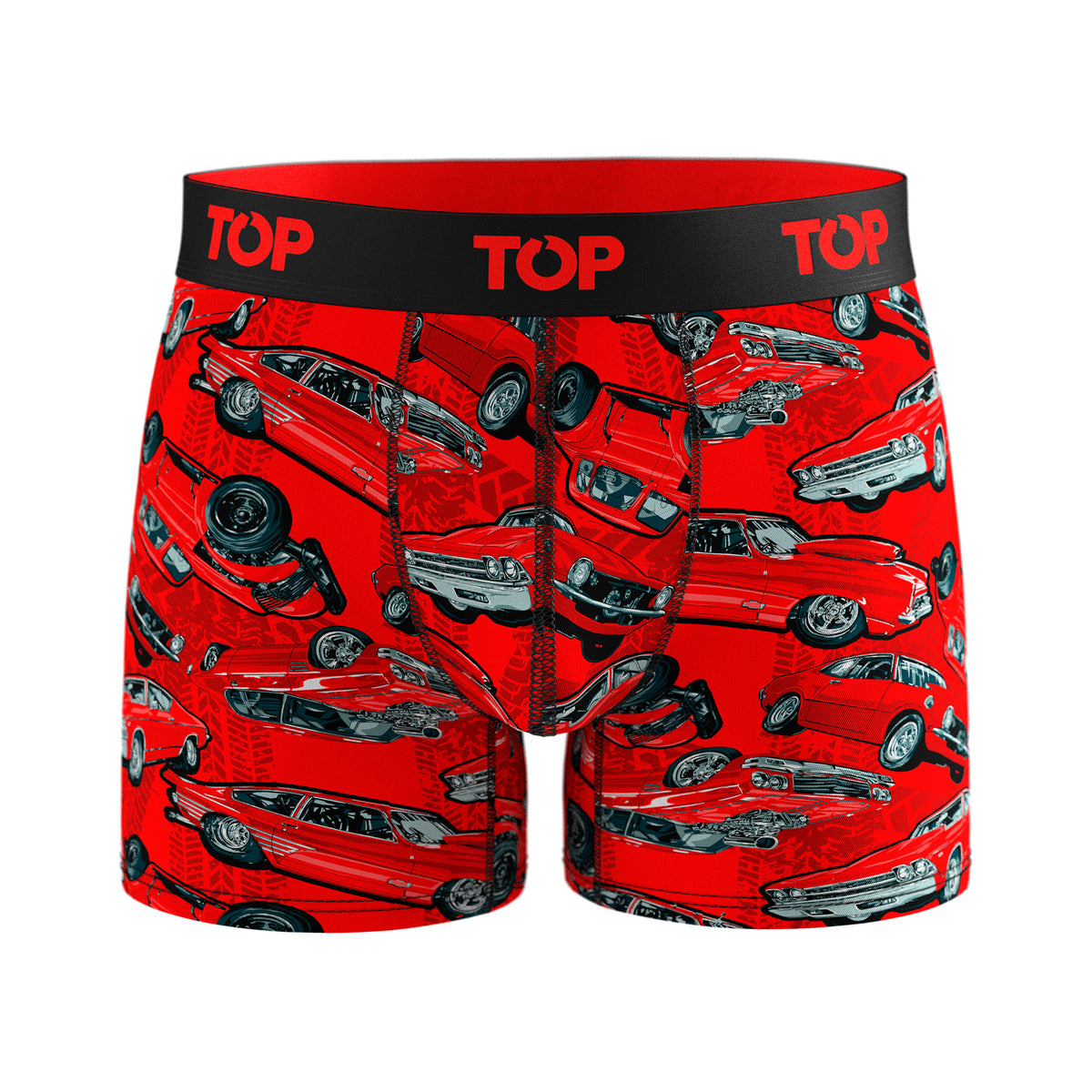 Bóxer Medio Algodón Pack 3 Motores C3