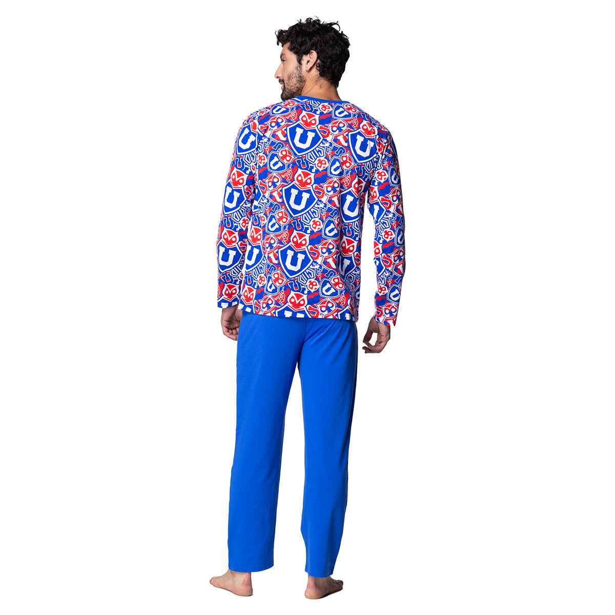 Pijama Hombre Invierno Algodón Universidad de Chile