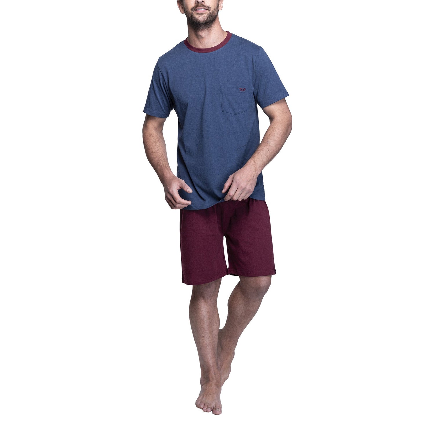 Pijama Verano Hombre Algodón C2