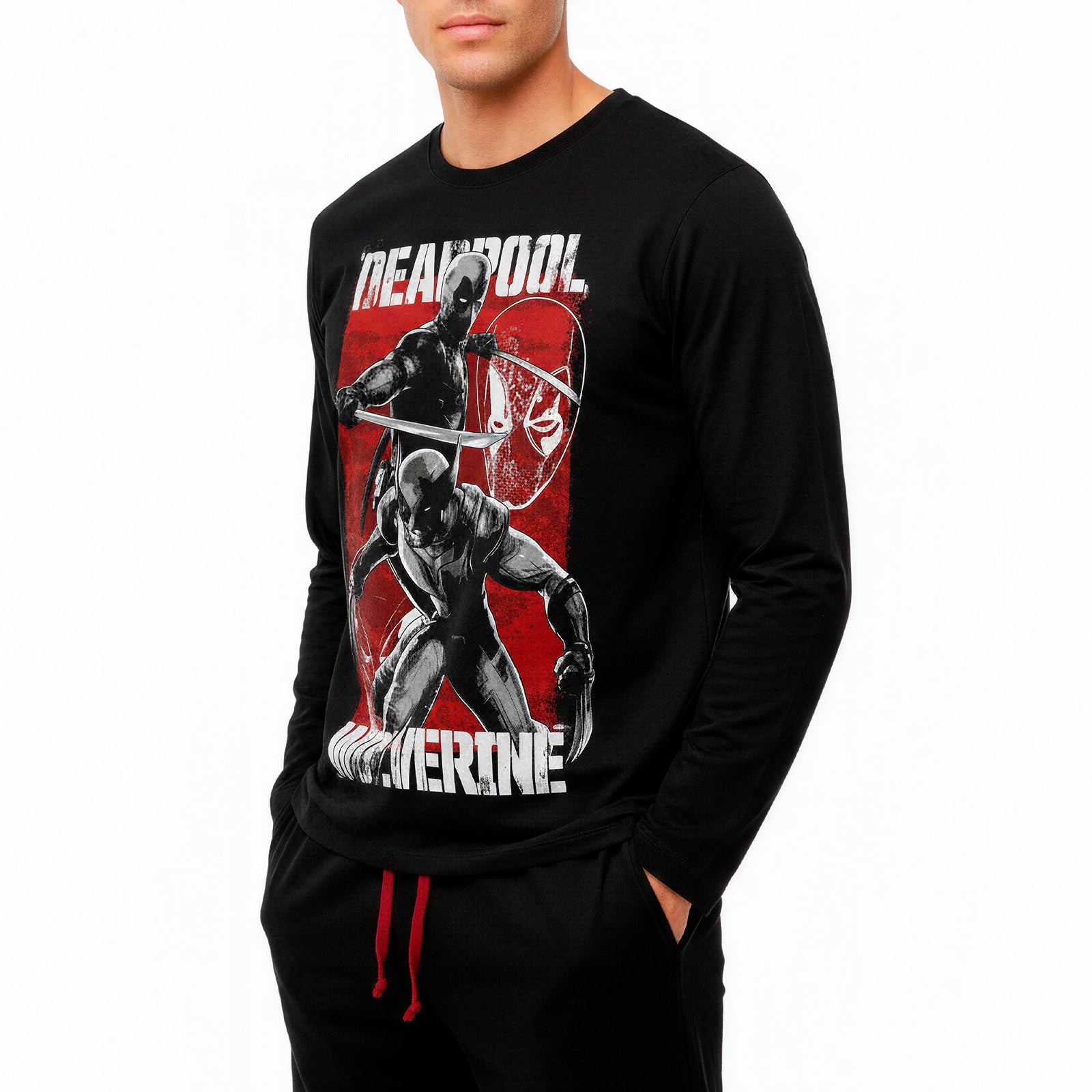 Pijama Hombre Invierno Algodón Marvel C1