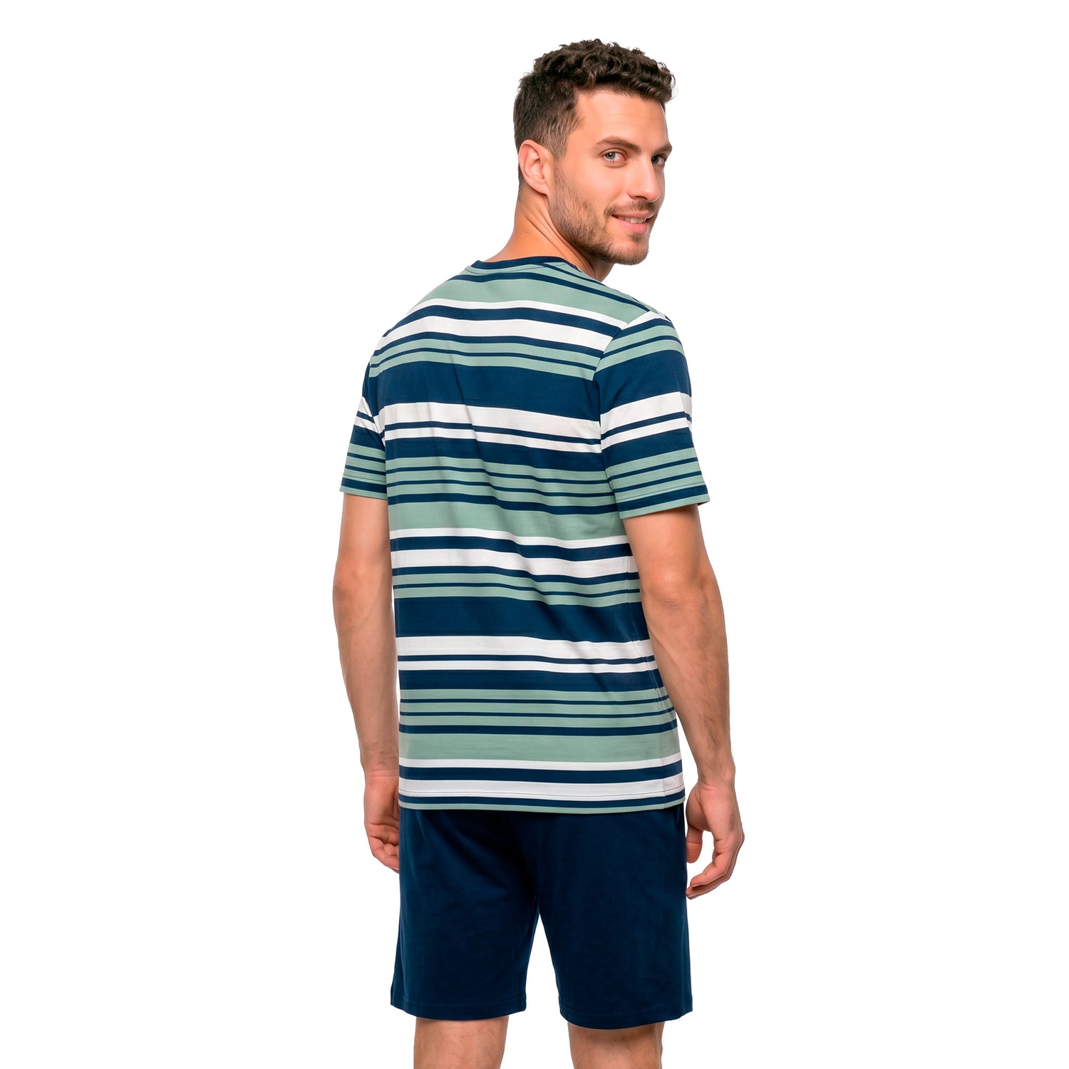 Pijama Hombre Verano Algodón C2