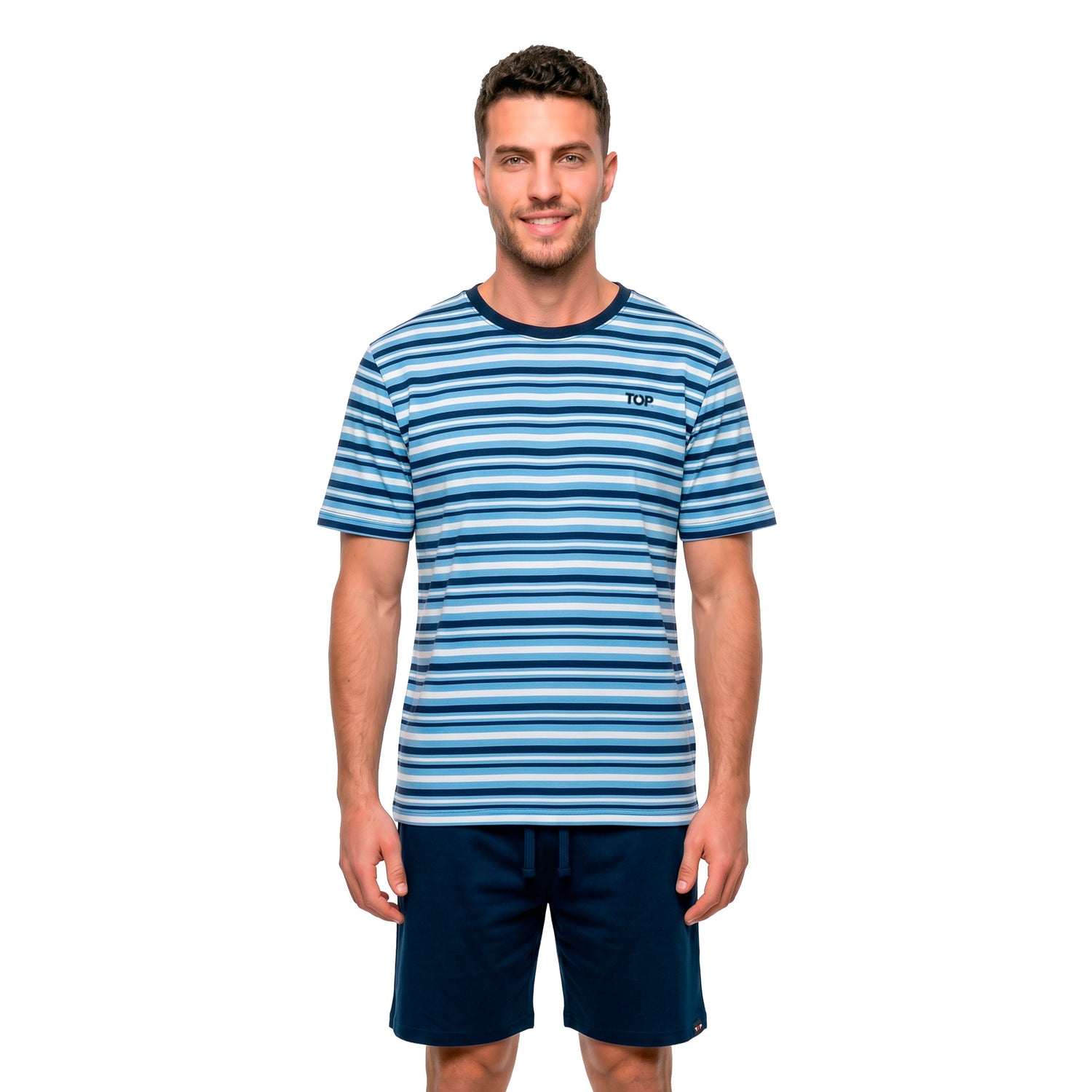 Pijama Hombre Verano Algodón C3