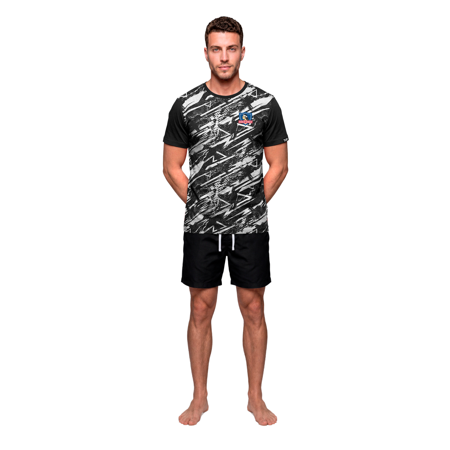 Pijama Hombre Algodón Verano Colo-Colo C2