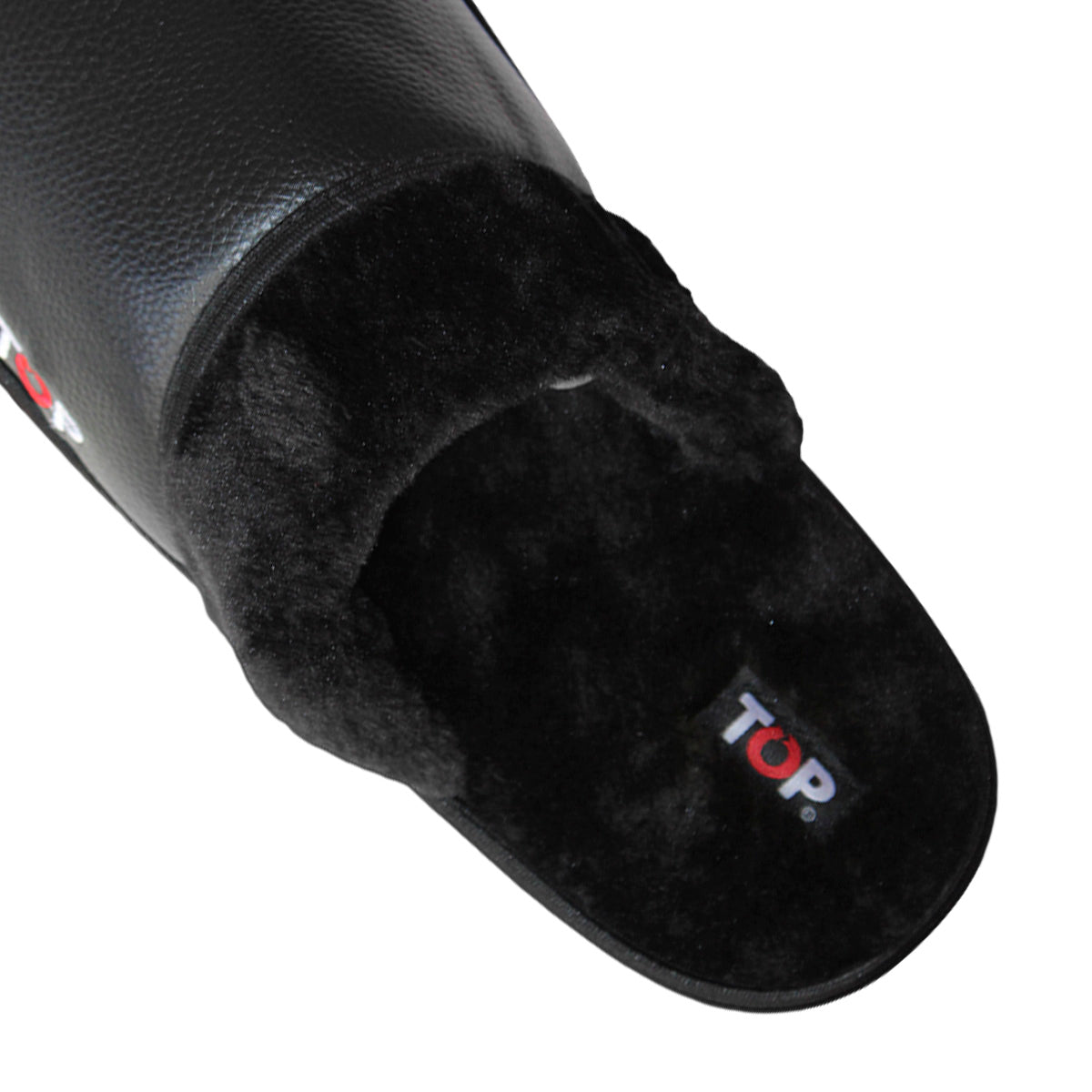 Pantufla Hombre de Cuerina y Pelo