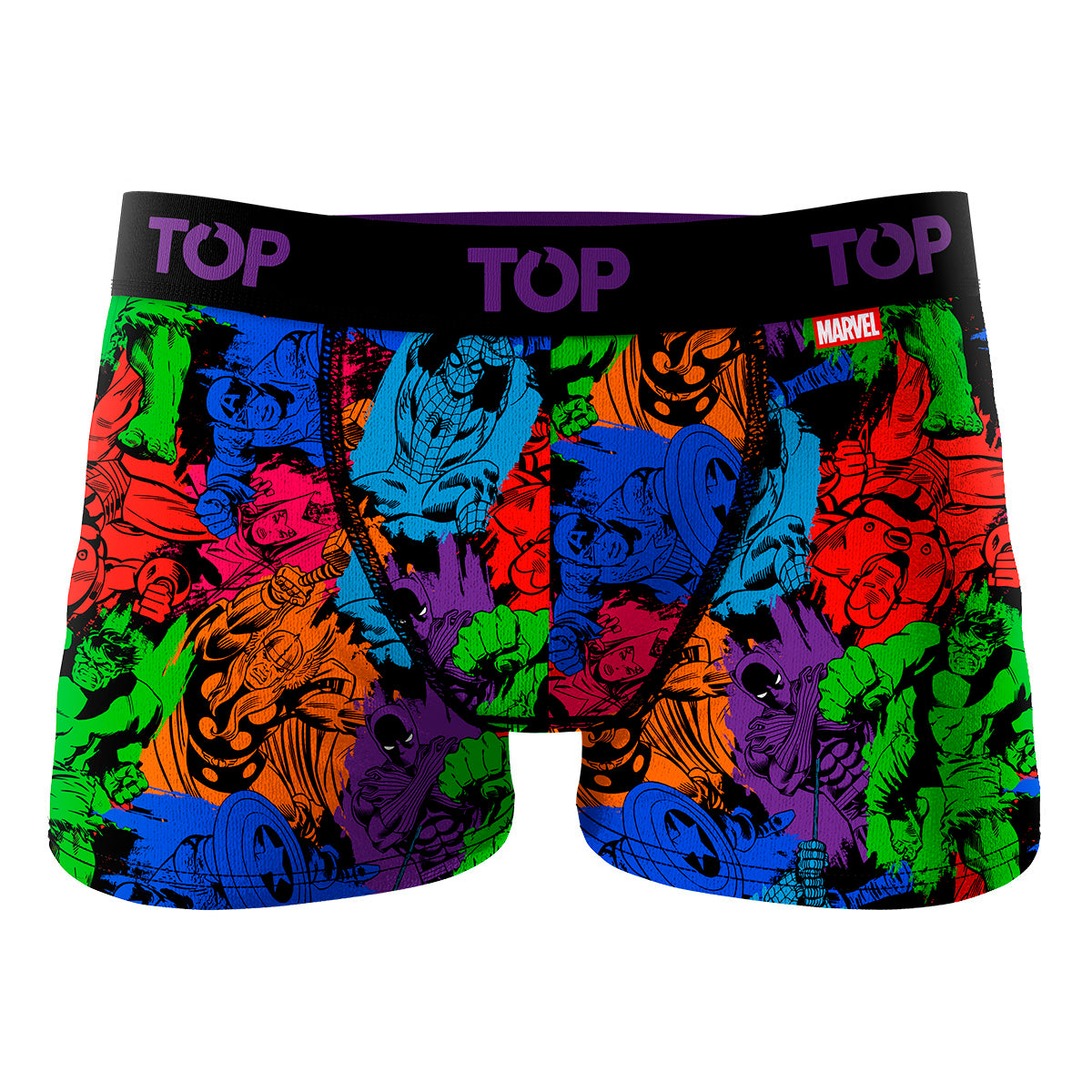 Bóxer Niño Algodón Marvel Pack 4 C15