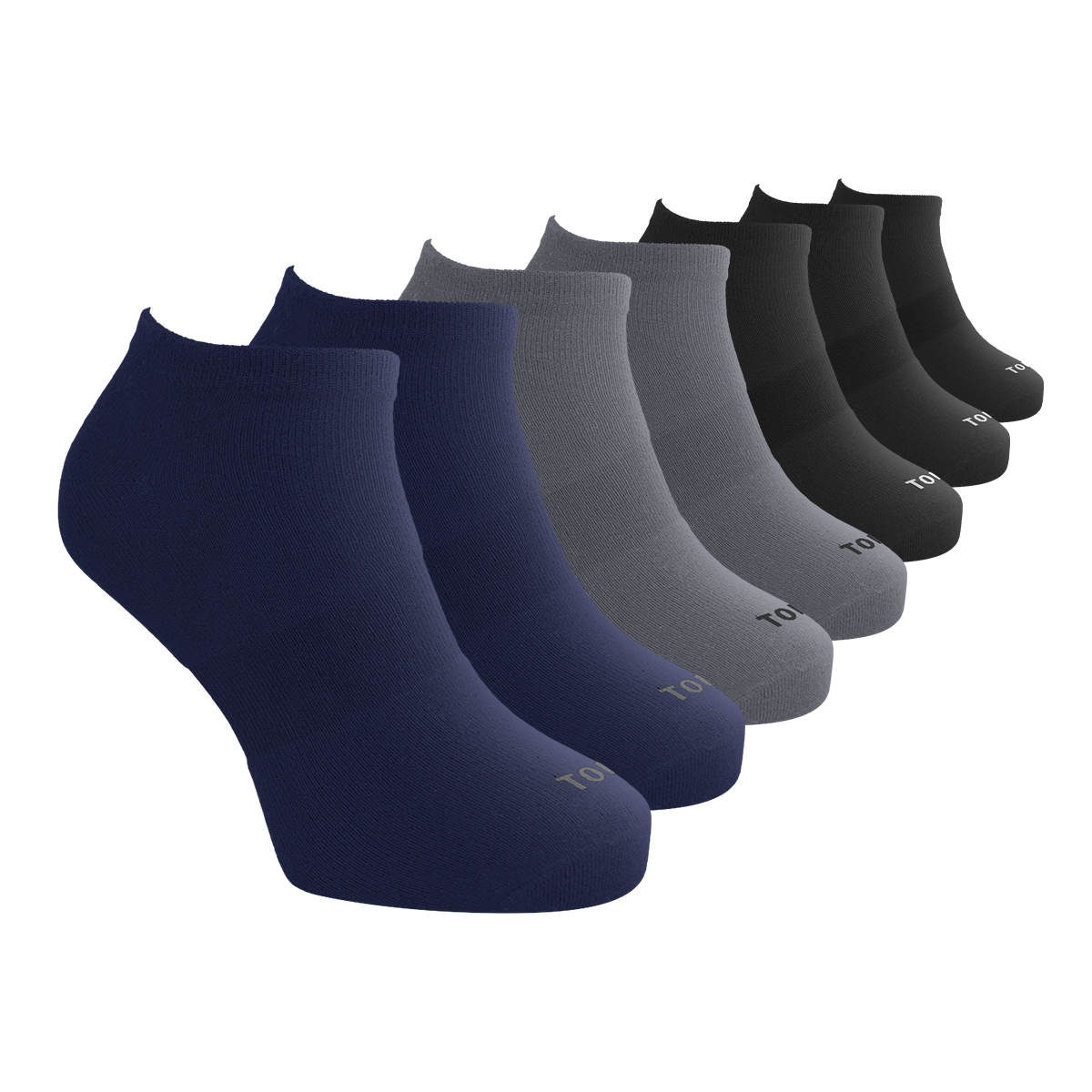Calcetín Algodón Tobillero Pack 7