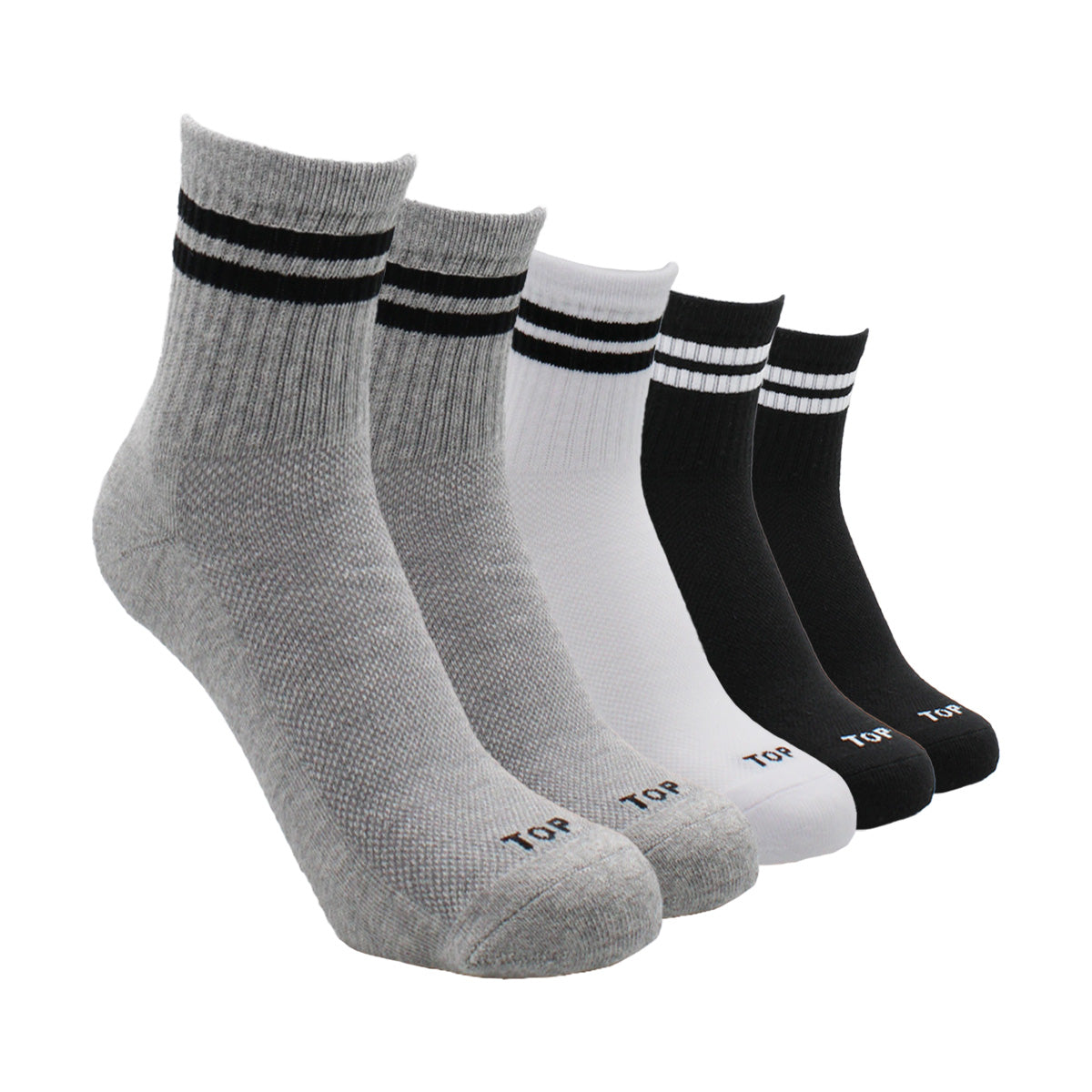 Calcetines Deportivos Media Caña Pack 5 C2