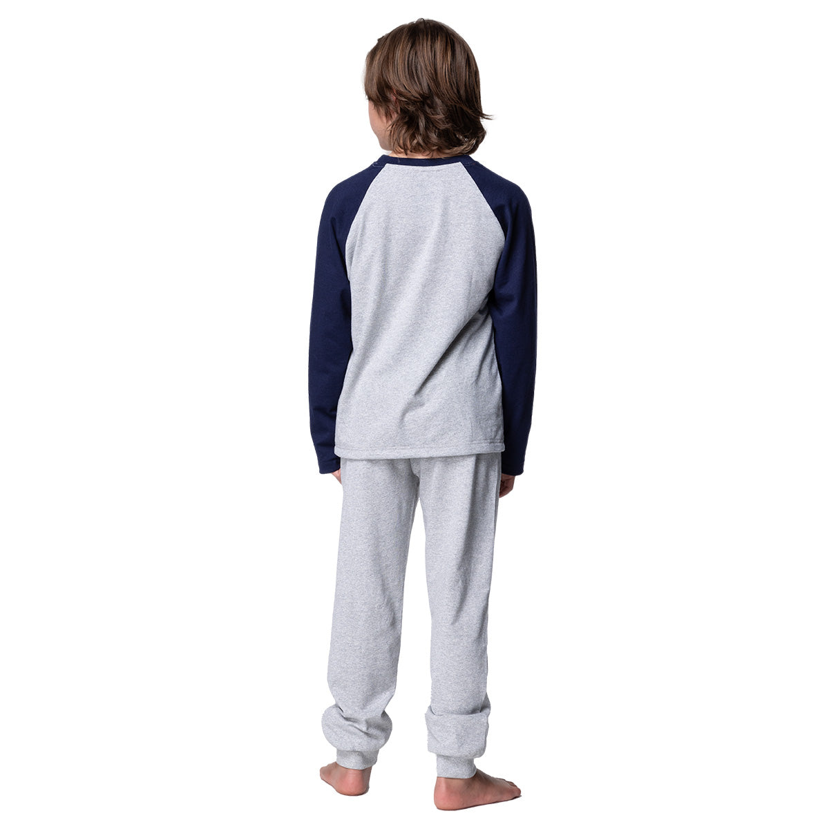 Pijama Largo Niño Invierno Algodón C1