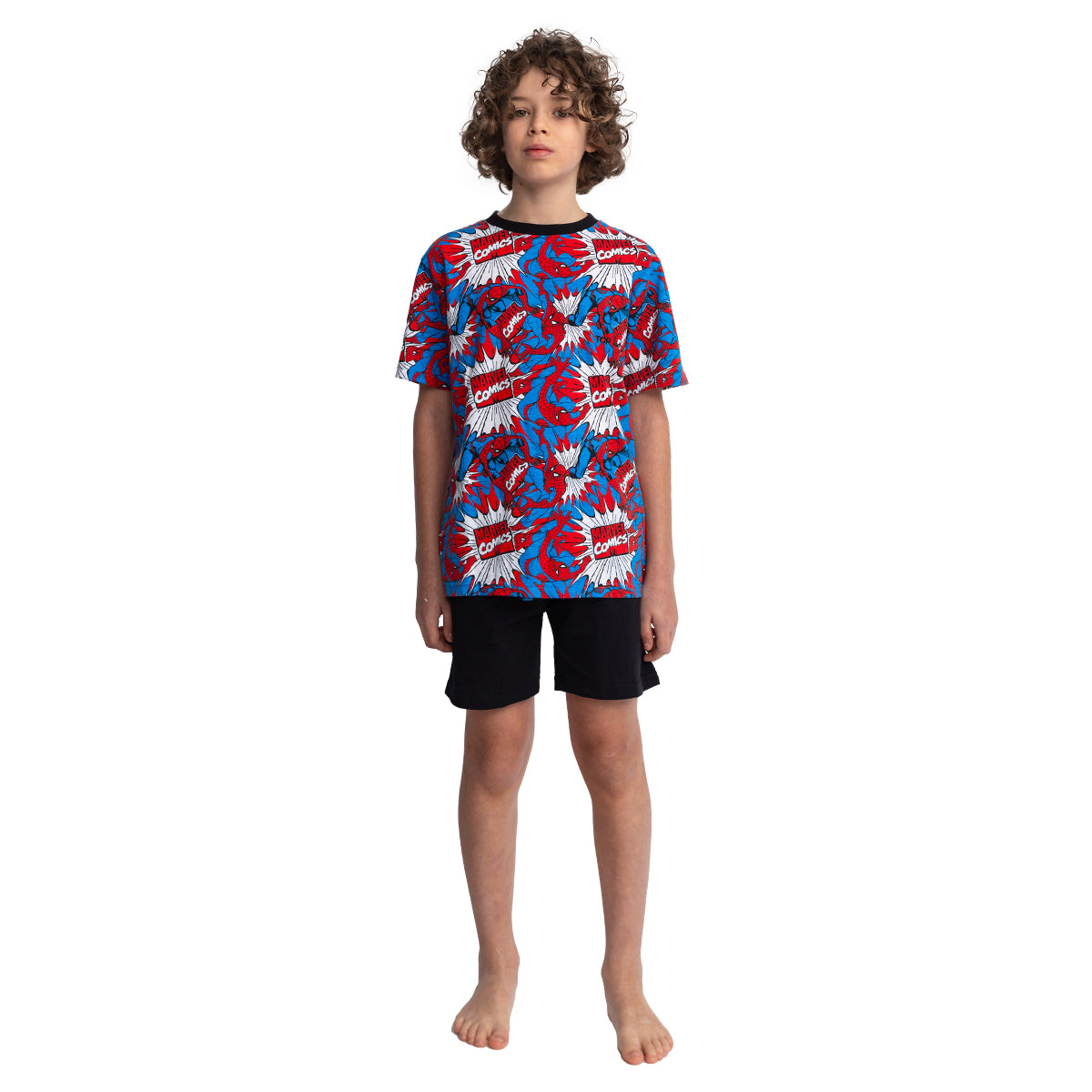 Pijama Niño Algodón Verano Spider-Man C1