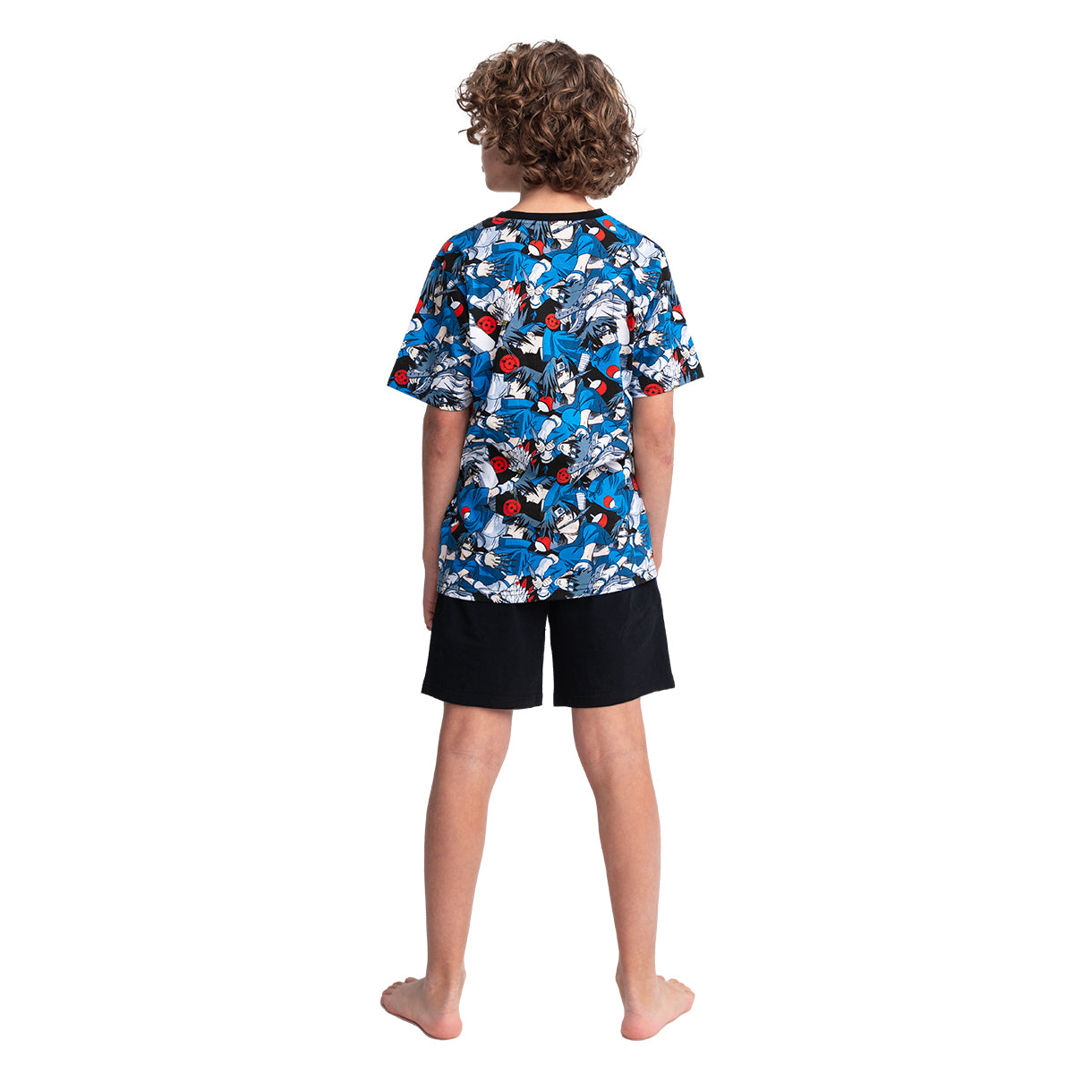 Pijama Algodón Niño Verano Sasuke C2