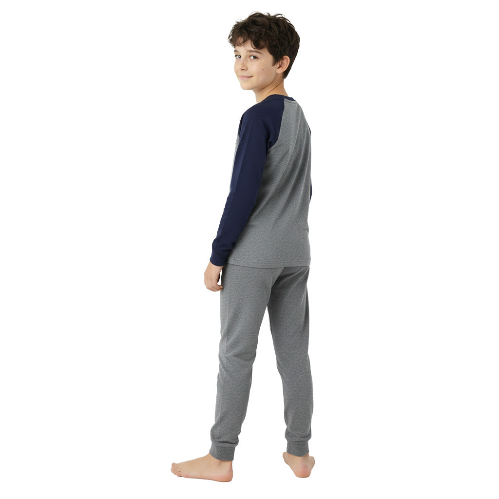 Pijama Largo Niño Invierno Algodón C1