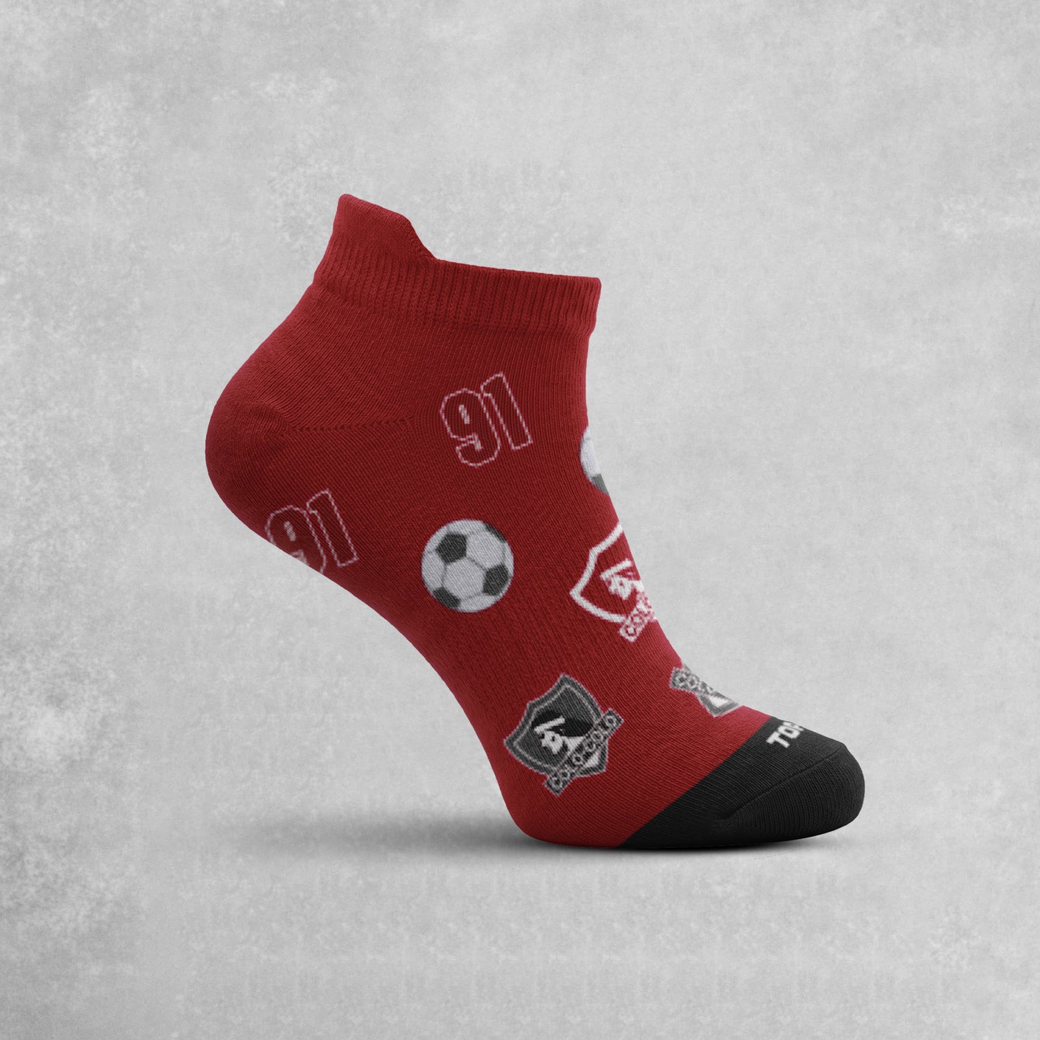 Calcetines Cortos Algodón Niños Colo-Colo Pack 3 C1