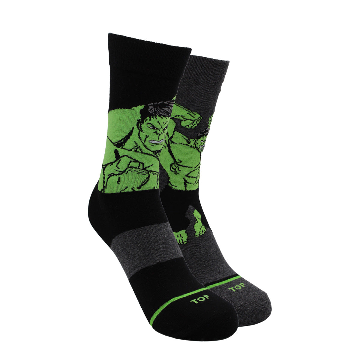 Calcetines Largos Niño Algodón Marvel Hulk Pack 2