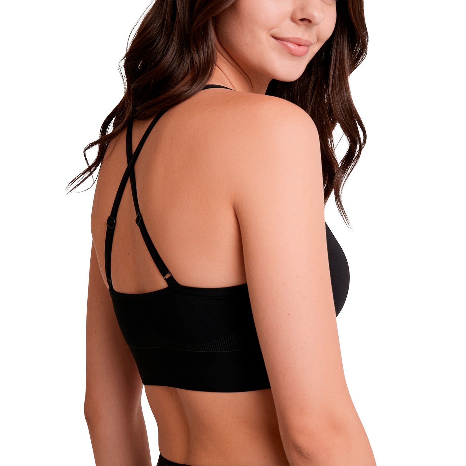 Peto Mujer Deportivo Pretina Ancha Microfibra C2