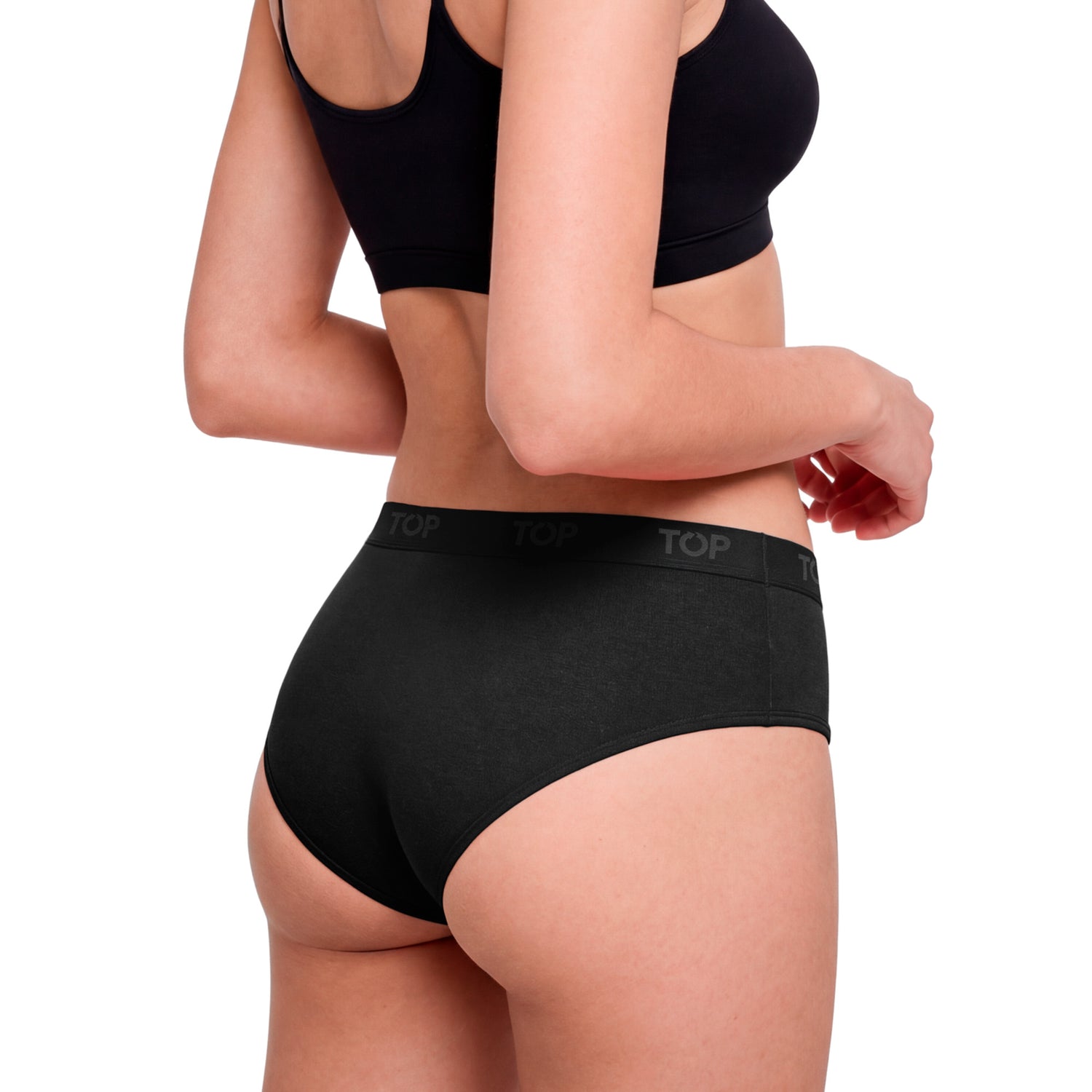 Calzón Pantaletas Algodón Con Elástico Pack 6 C1