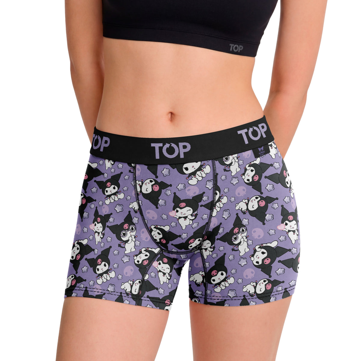 Bóxer Medio MUJER Algodón Pack 3 Kuromi C12