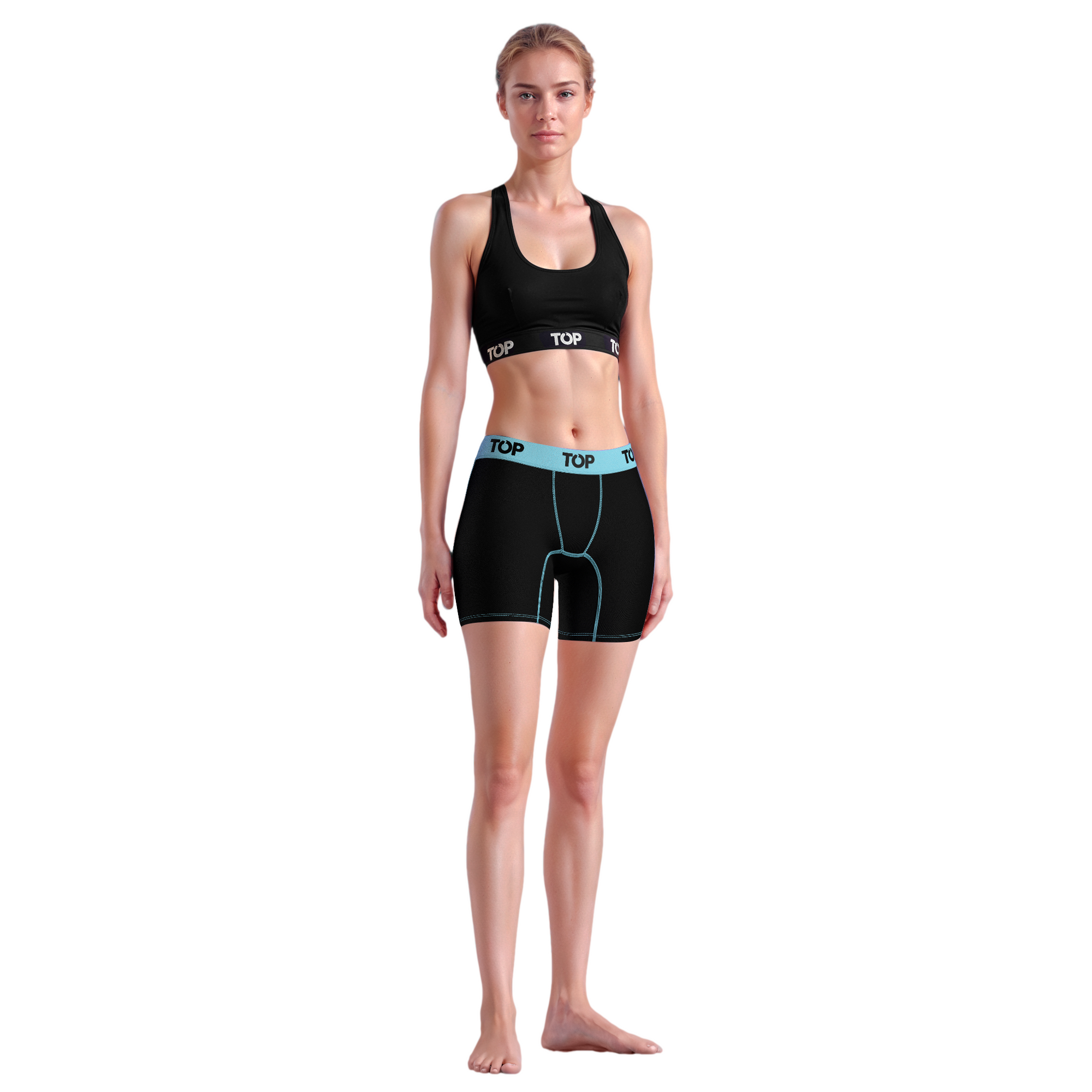 Bóxer Mujer Medio Algodón Pack 3 C8