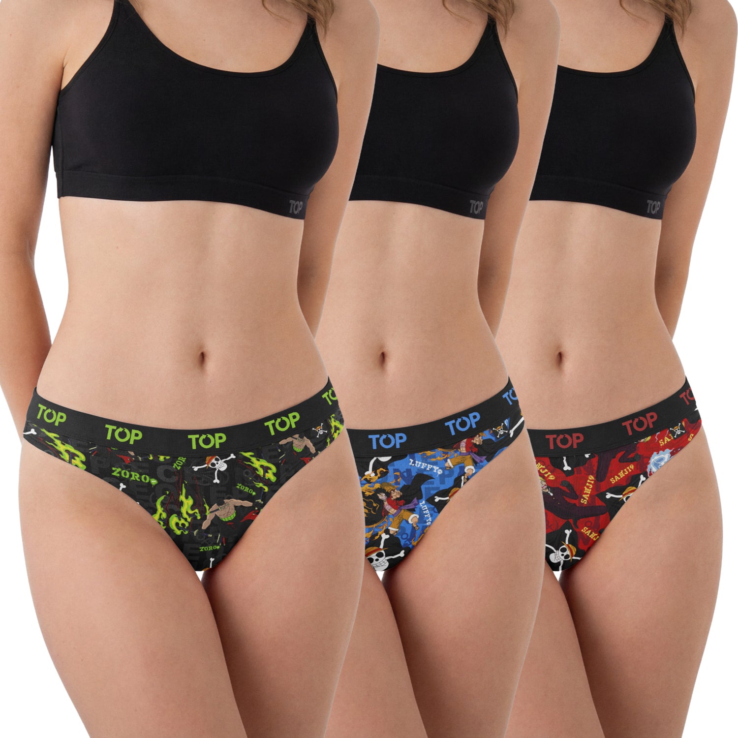 Colaless Algodón con Elástico Pack 3 One Piece C1