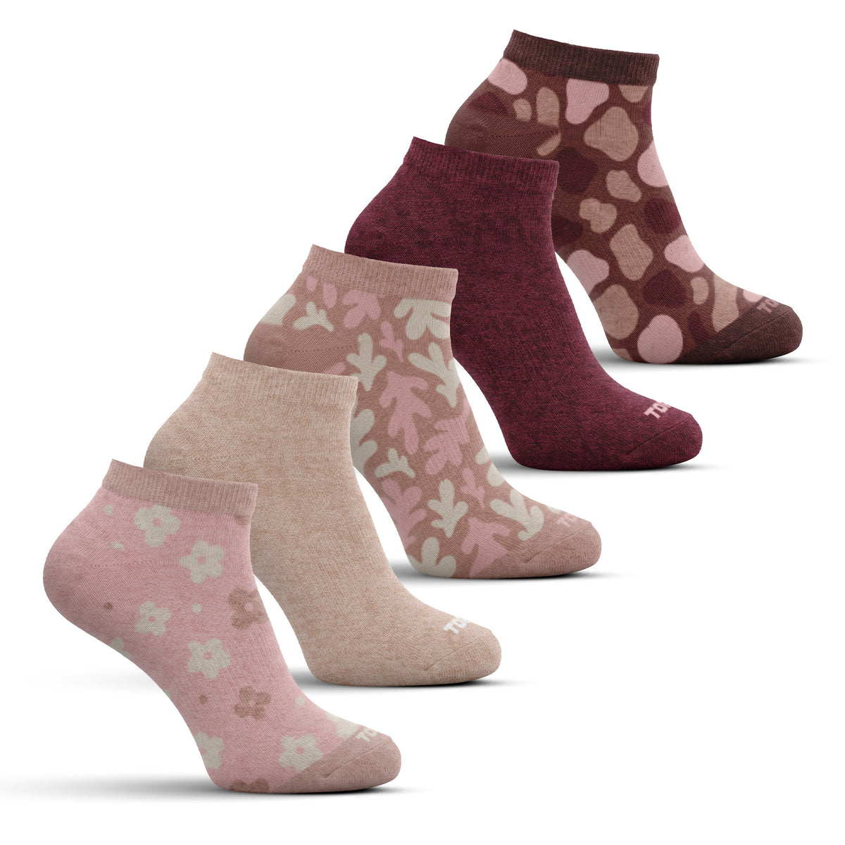 Calcetines Cortos Mujer Pack 5 C17