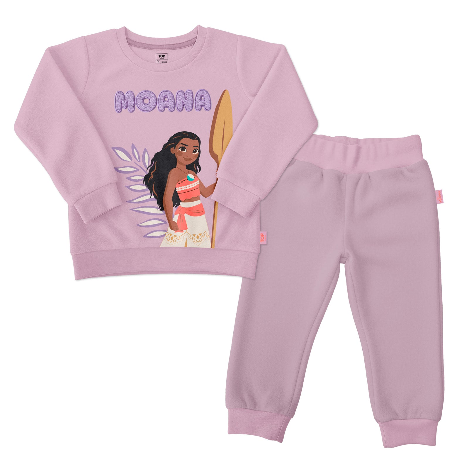 Pijama Largo Niña Invierno Moana C2