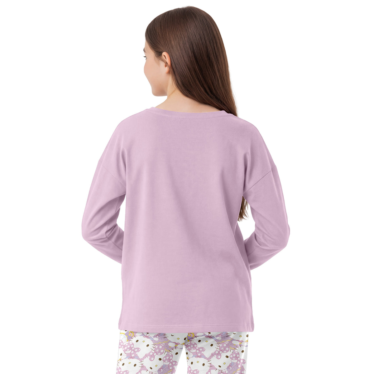 Pijama Largo Niña Algodón Invierno Hello Kitty C2