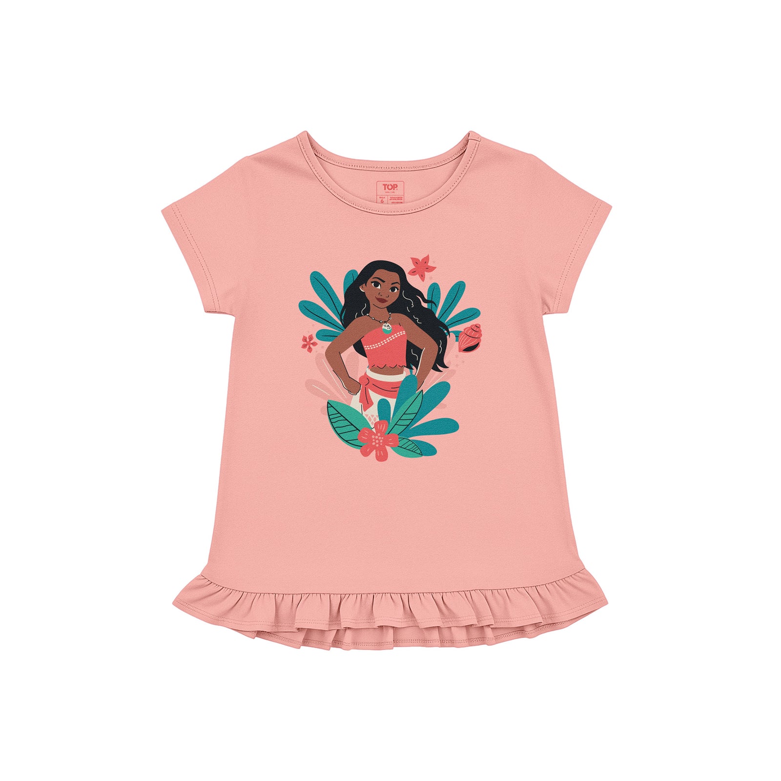 Pijama Niña Algodón Verano Moana C2