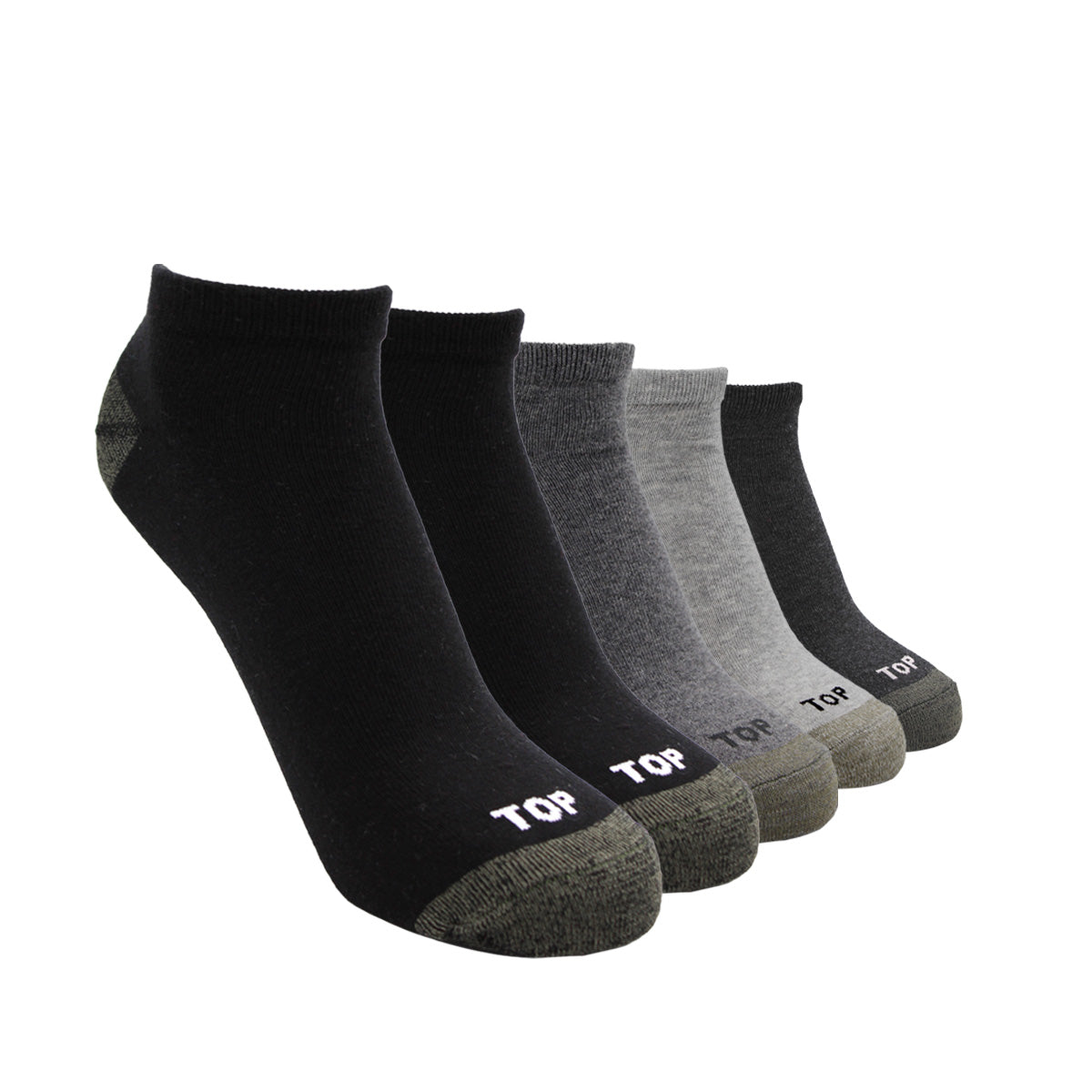 Calcetines Clásicos Tobilleros Cobre Pack 5 C1