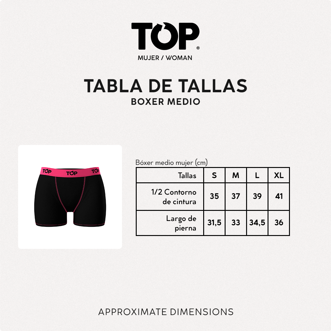 Bóxer Mujer Algodón Naruto Shippūden Pack 3 C2